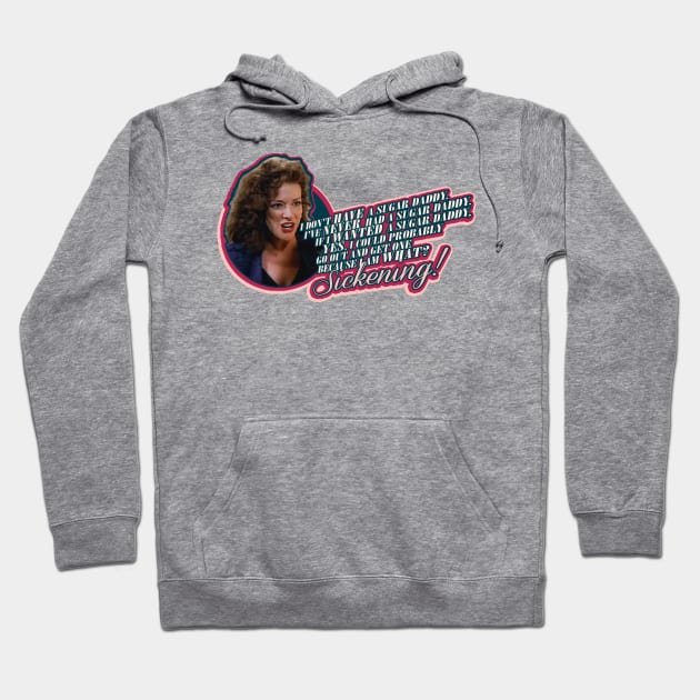 Julia Sugardaddy Hoodie by brettwhite